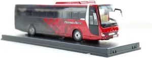 1 43 for Fuso Alloy Bus Model Simulation Car Scene Decoration Toy Souvenir Display Static Collectible Motor Vehicles Toys
