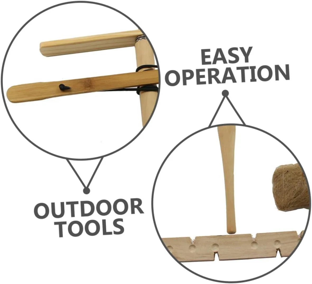 1 Set Camping Kettle Water Bottles Friction Fire Markers Outdoor Fire Starter Make Fire Tool Outdoor
