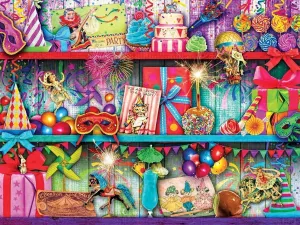 1000pcs Puzzle for Adults Fantasy Toy Shop Safe Wooden Hi Definition Printing Beautiful Drawings Spend The Winter Vacation and Beautiful Christmas Colorful Puzzle Gift for Women Men 29.5x19.7 Inch