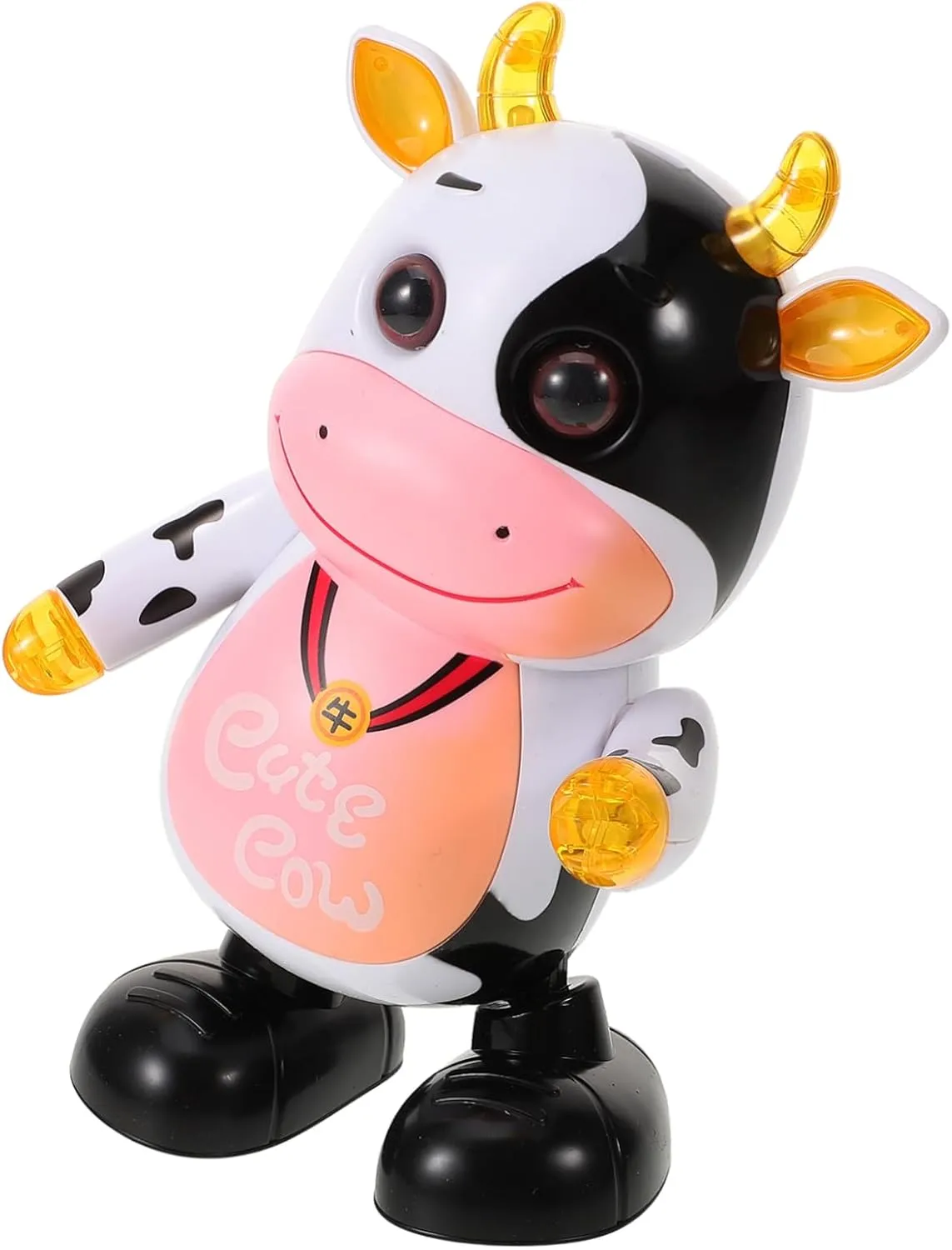 1Pc Interactive Musical Dancing Cattle for Year Ox Mascot Engaging Animated Plaything with High Definition Sound Quality Present