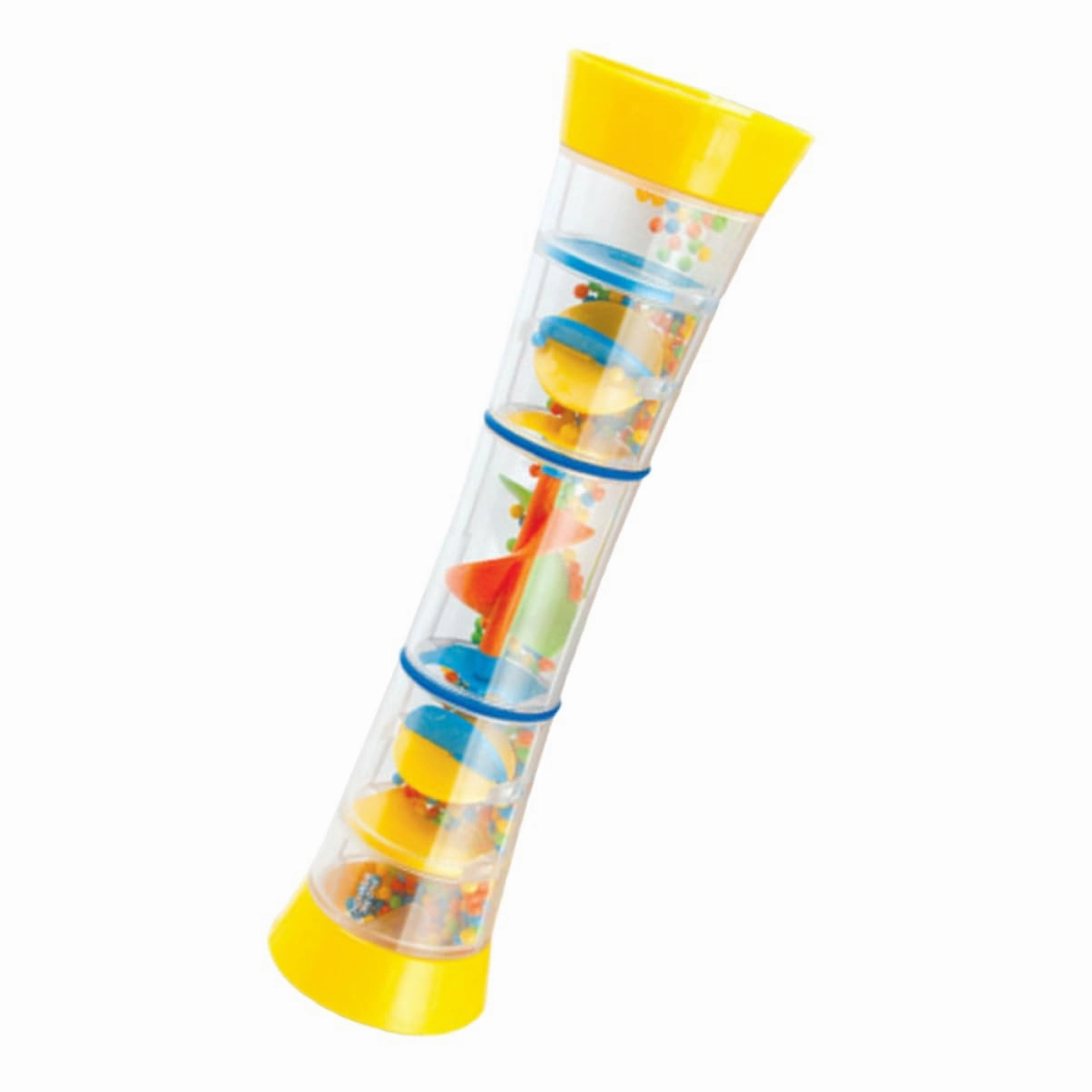 1pc Adorable Kaleidoscope Toy for Boy Girl Hand Bell Toy Rain Sound Simulation Safe for Toddlers Engaging Color Cognition Development