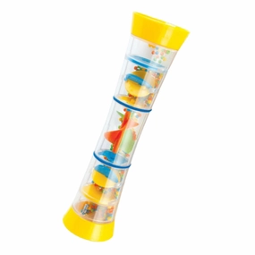 1pc Adorable Kaleidoscope Toy for Boy Girl Hand Bell Toy Rain Sound Simulation Safe for Toddlers Engaging Color Cognition Development