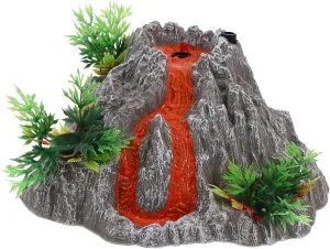 1set Imitation Volcano Modeling Decor Electric Volcano Toy Mist Effects Dynamic Lighting Dinosaur Sounds for Engaging Table Decor and Simulation