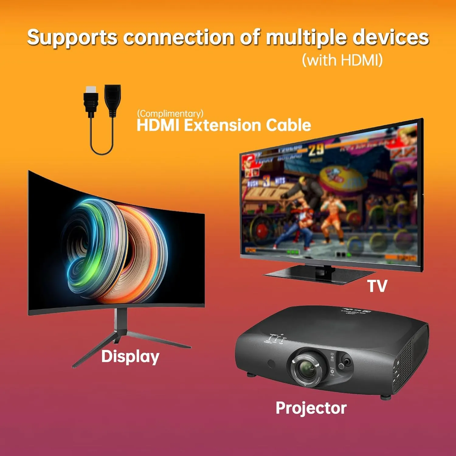 2025 Upgrade Wireless Retro Game Console,Retro Game Stick with 20,000  Games,4k Hdmi Output Game Stick,TV-Connectable Game Stick,Plug and Retro Play Video Games for Tv,Retro Game Stick.Whtie