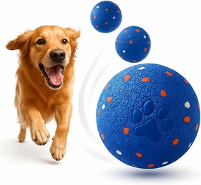 2025 Upgraded Smart Interactive Dog Toy, E-TPU Material, Anti-mistouch Switch, for Large/Medium/Small Dogs – Keep Dogs Busy, Get The Storage Bag and Please See Five Points