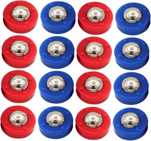 24pcs Tabletop Rollers for Mini Shuffleboard Games Curling Replacement Accessories for Fun Interactive Play and Family Bonding