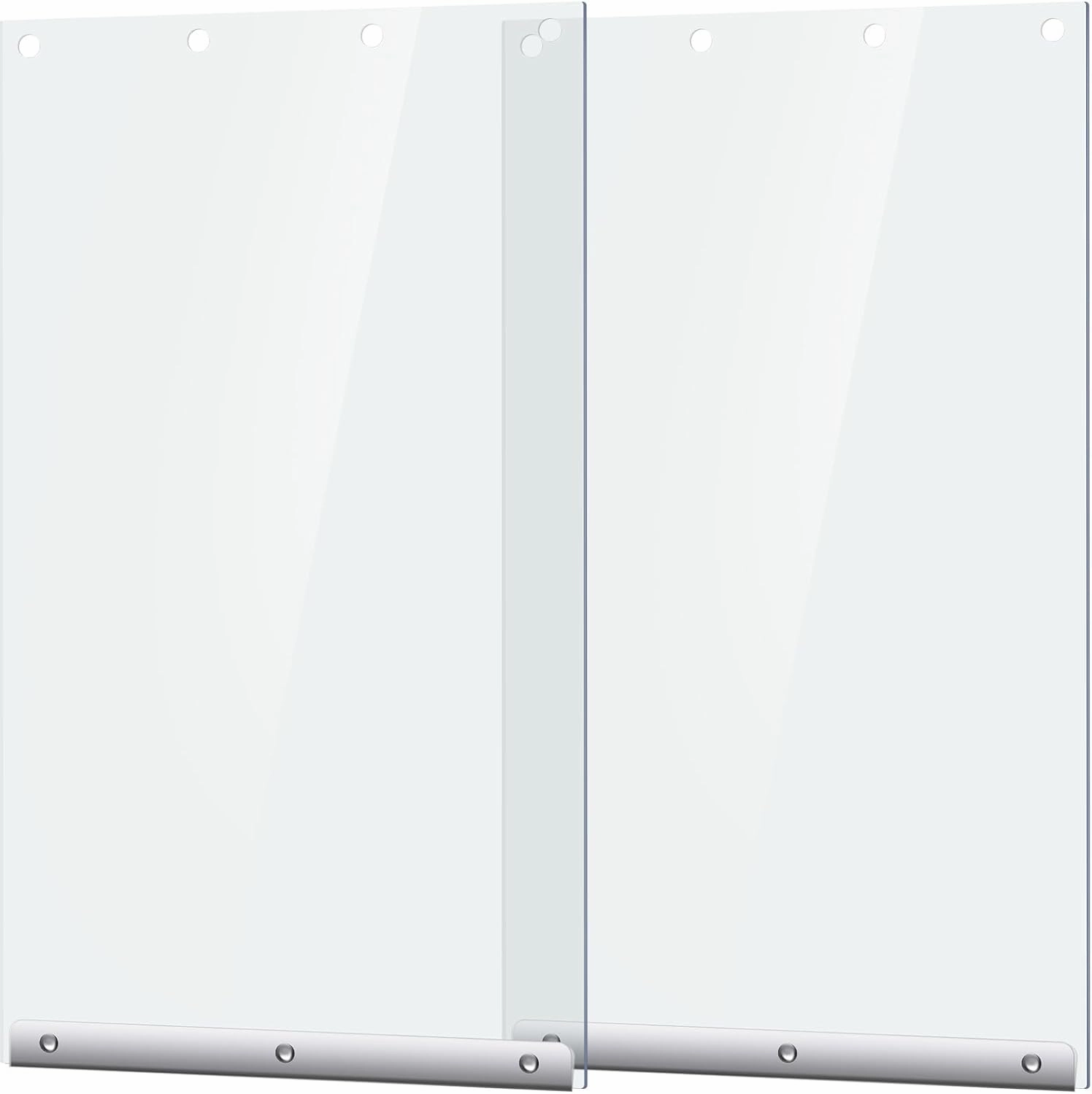2 Pcs Dog Door Replacement Flaps Compatible with Ideal Dog Door Model DSRWXL 9.75 x 17 Inch XL Clear Weatherproof Pet Flap Home Supplies, Easy to Install