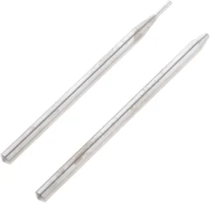 2Pcs Watch Repair Part Installation and Disassembly Digital Electronics Stainless Steel 0.06inch 0.07inch Staking Punch