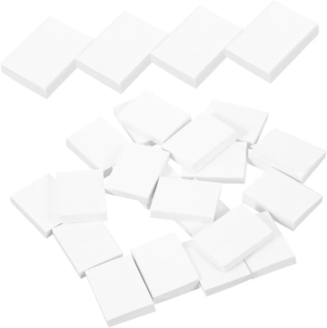 300pcs Miniature Blank Book Models for Dollhouse Decoration Craft Accessories Paintable Mini Books for Home Living Room Scene Decor for Creative Projects