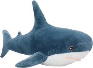 31.5 inch Giant Shark Stuffed Animal,Soft Shark Cushion Pillow Shark Plush Pillows,Chubby Stuffed Shark Toy Gifts for Kids Girls Boys, Birthday, Christmas for Home Decoration Gift