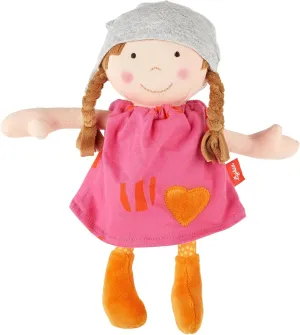 39409 Small Doll with Pink Dress recommended from 6 to 4 Years Fuchsia Pink