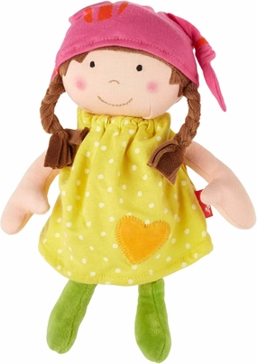 39411 Small Doll with Yellow Dress recommended from 6 to 4 Years Yellow