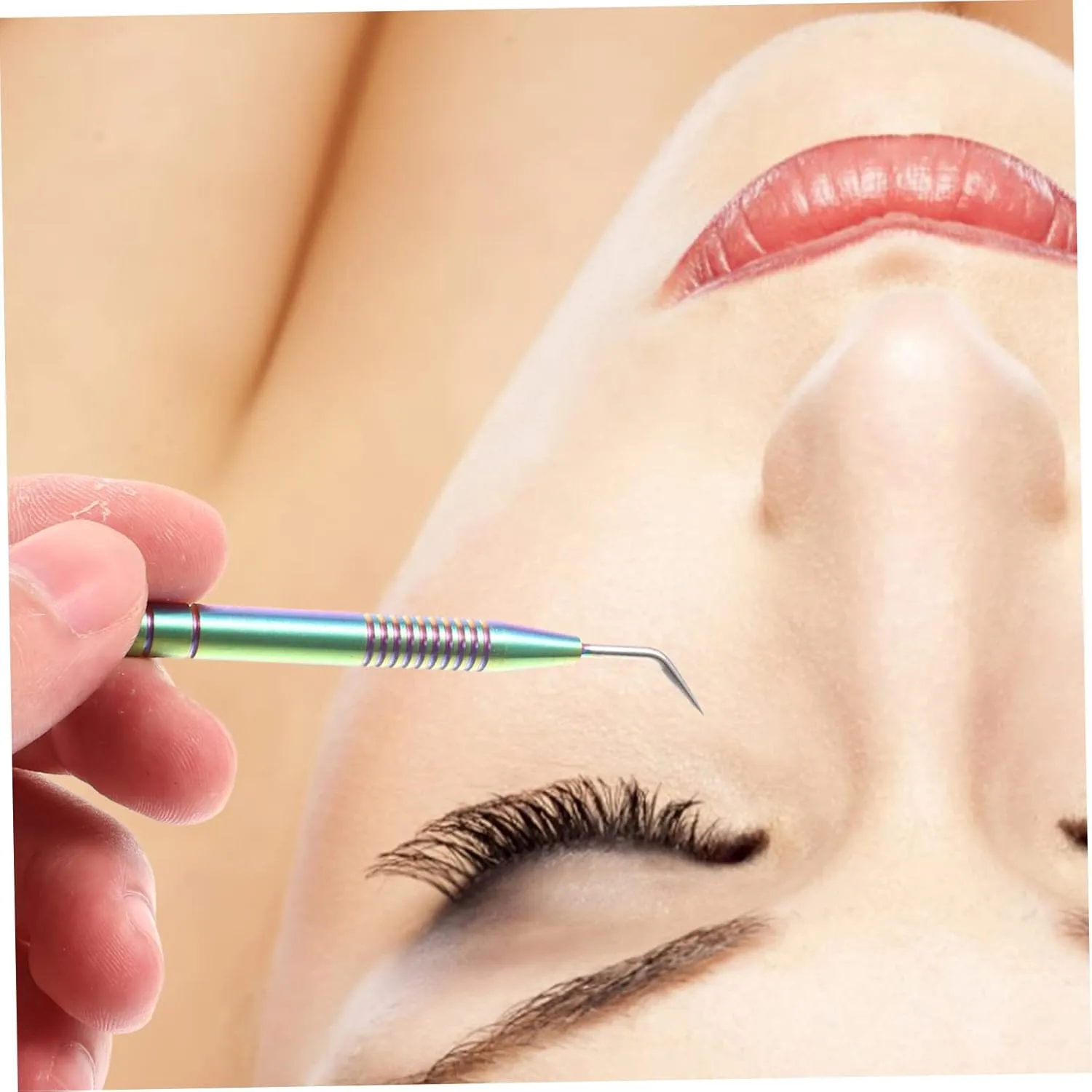 3pcs Eyelash Grafting Stick Lifting Rod for Extensions and Curling Professional Beauty Tool for Salon Use Ergonomic Design for Comfort and Precision