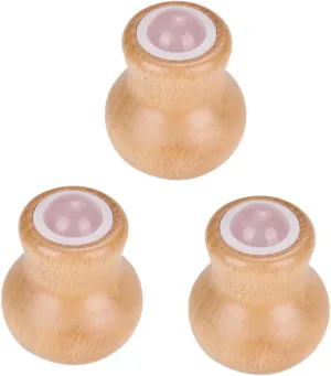 3pcs Jade Face Massage Roller Reusable Skin Care Tool for Facial Relaxation Neck Crafted Natural Jade for Home Travel Use