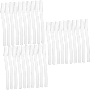 3sets Professional Face Razor for Women Eyebrow Trimmer Facial Hair Shaver 10pcs*3