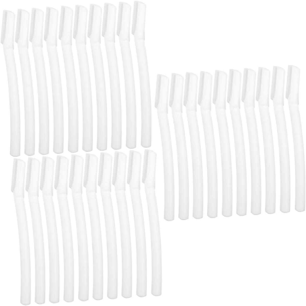 3sets Professional Face Razor for Women Eyebrow Trimmer Facial Hair Shaver 10pcs*3