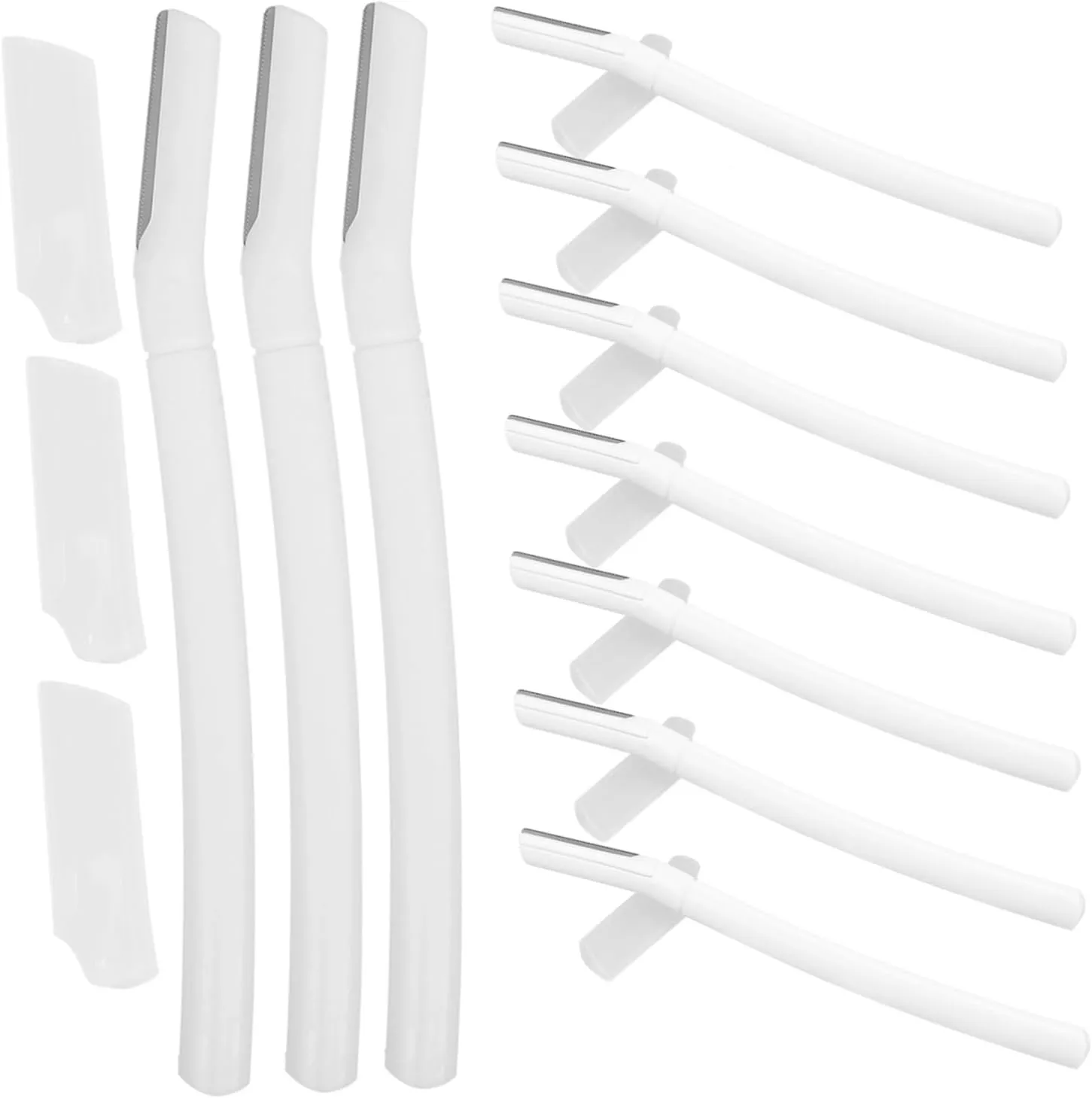 3sets Professional Face Razor for Women Eyebrow Trimmer Facial Hair Shaver 10pcs*3