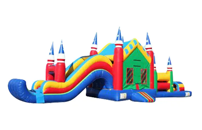 46ft castle obstacle course