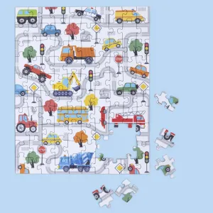 48pc Snax Puzzle | Trucks and Transportation