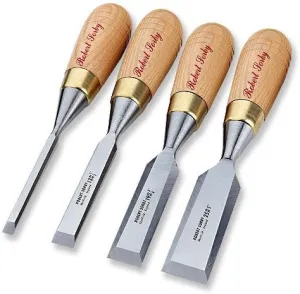 4pc. Robert Sorby #570 Sheaf River Series Butt Chisels
