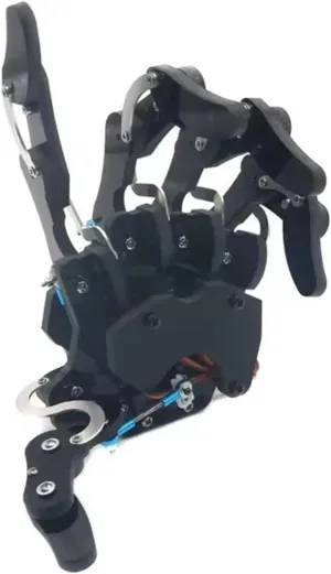 5 Dof Robot Right/Left Hand, Five Fingers Finished Bionic Palm, Assembled Claw Gripper(1 Set Left Hand)