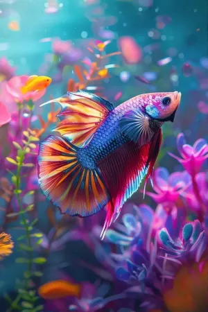 500 Pieces Puzzles for Adults - Colorful Fish Stress Relief Puzzle, Family Entertainment, Relaxation and Leisure, Collectible Decoration Puzzle