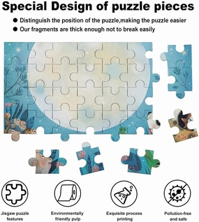 500 Pieces Puzzles for Adults - Sunset Cap Drastic Best Challenging Puzzles for Cognitive Workout - Safe Eco-Friendly - Most Popular Leisure Activities