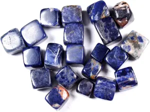 50g/Bag Natural Blue-Vein Stone mineralsquartztumbled Stone Large Size Blue-Veins Stone,50g