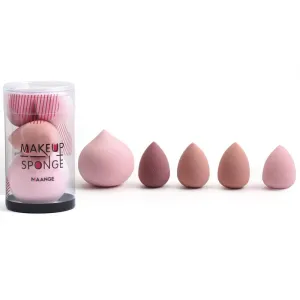 5Pcs Cosmetic Puff Makeup Sponge Set Blender Makeup Tools Beauty Face Foundation Blending for Liquid Cream and Powder (Pink, One Size)