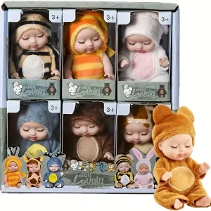 6Piece Fairy Princess Doll  Pajama Gift Set