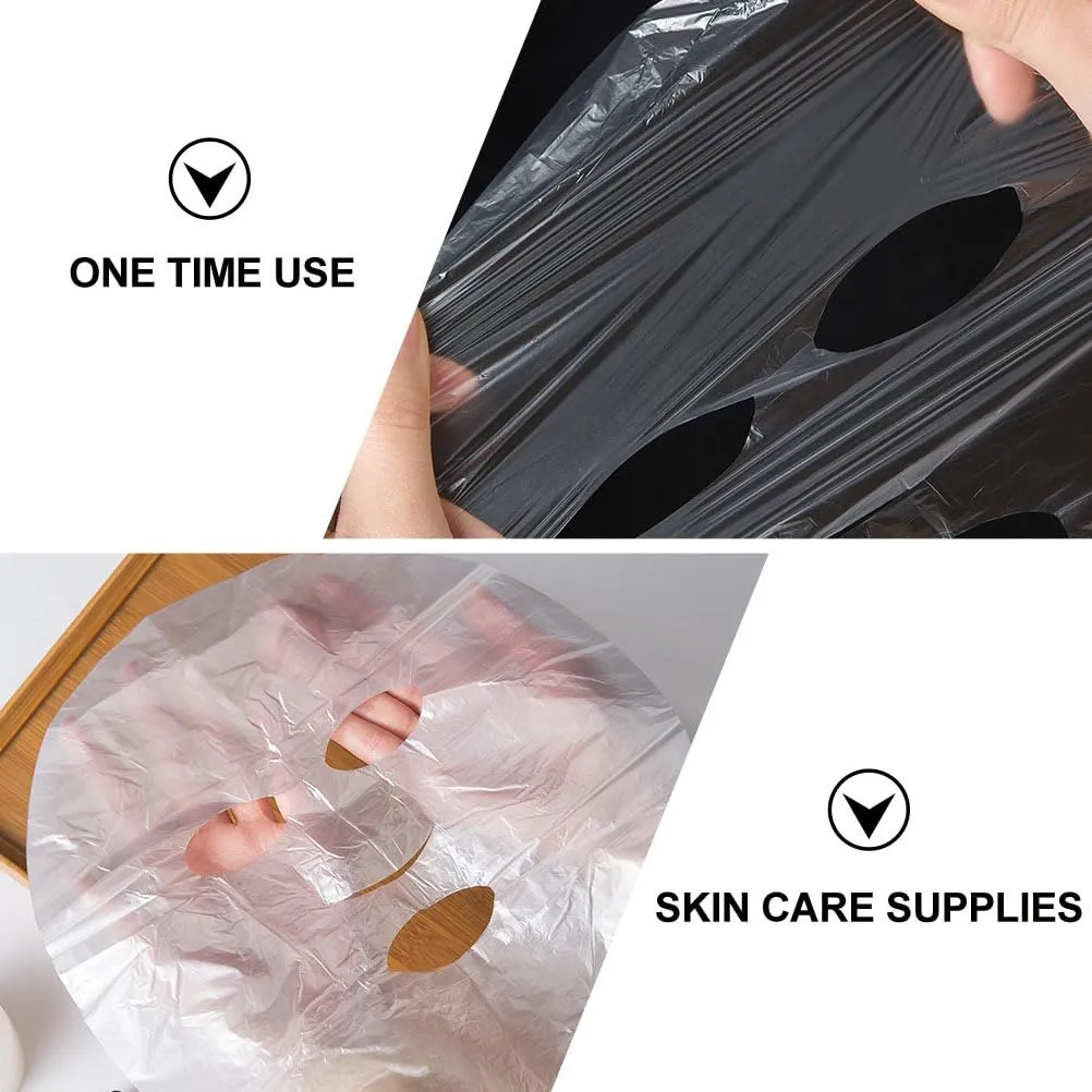 800 pcs Facial Mask Film Moisture Retention Skincare Face Mask Home Salon Spa Use