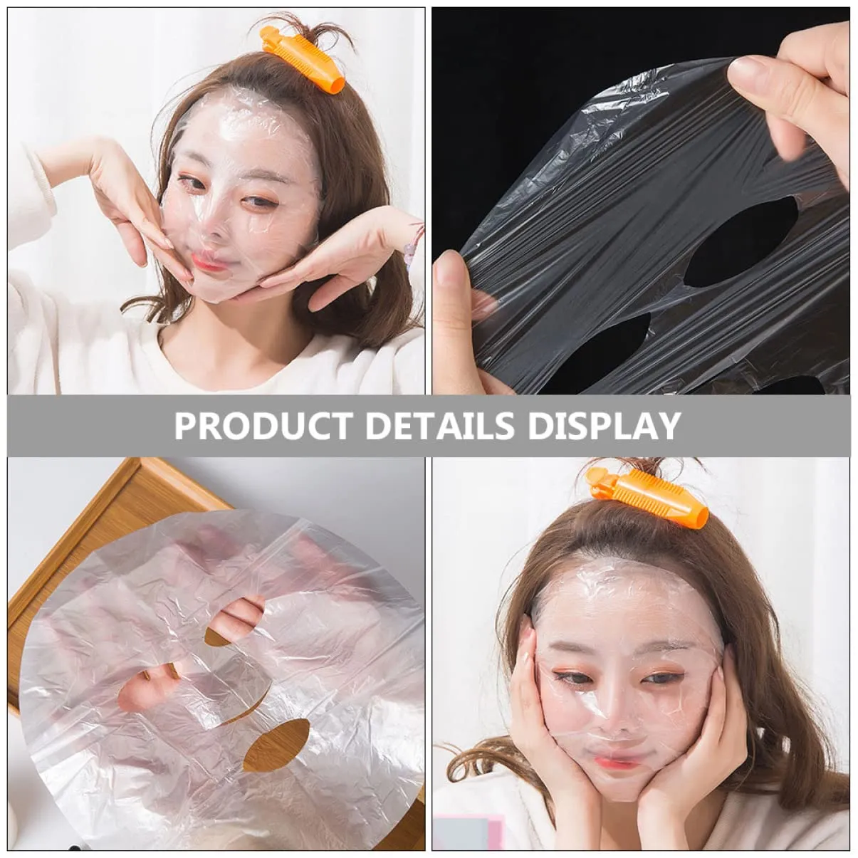 800 pcs Facial Mask Film Moisture Retention Skincare Face Mask Home Salon Spa Use