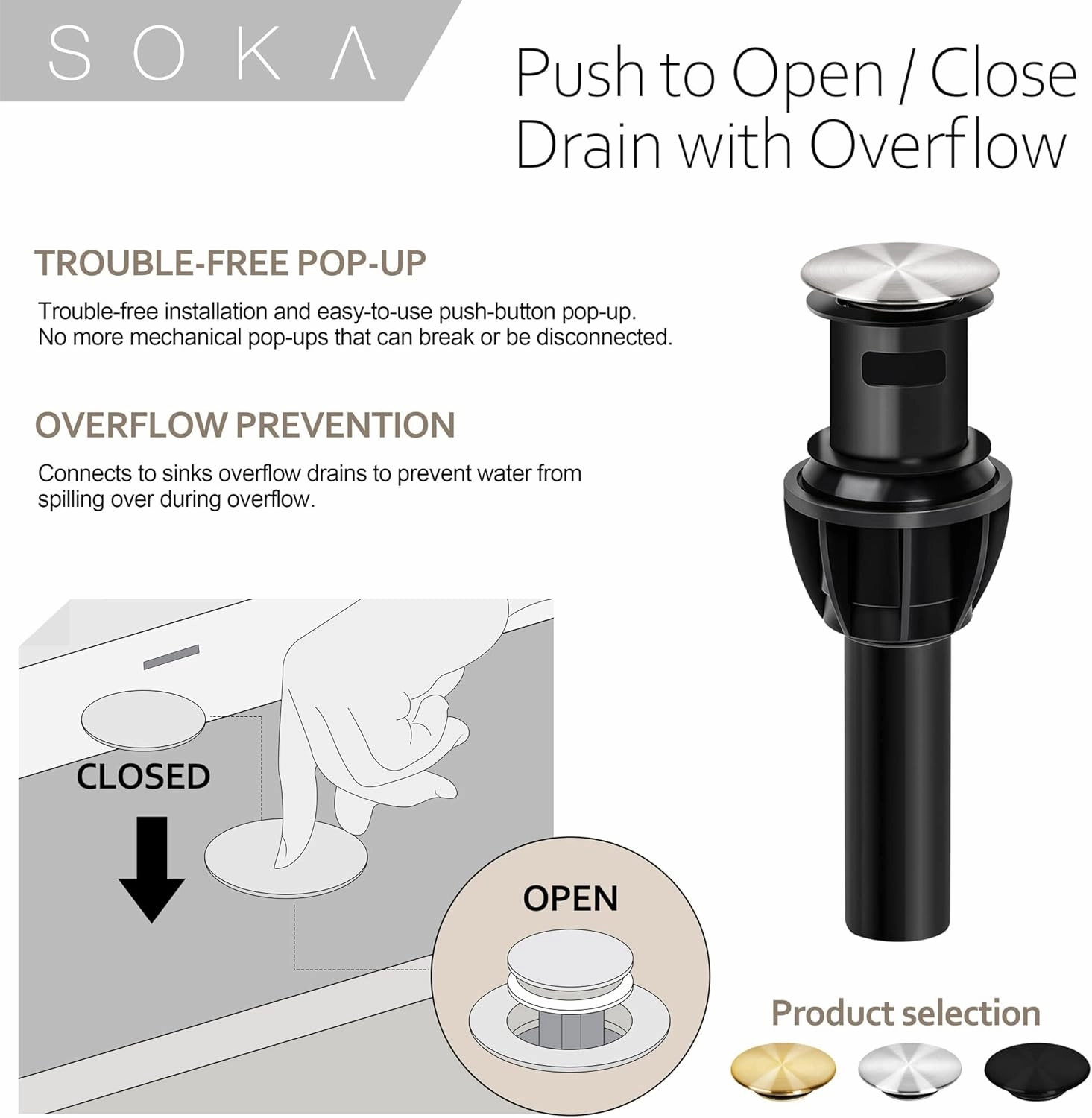 8-16" Widespread Bathroom Faucet Brushed Nickel Bathroom Sink Faucet 2 Handle Morden Bathroom Faucet for Sink 3 Hole Industrial Commercial Vanity Faucet with Pop Up Drain