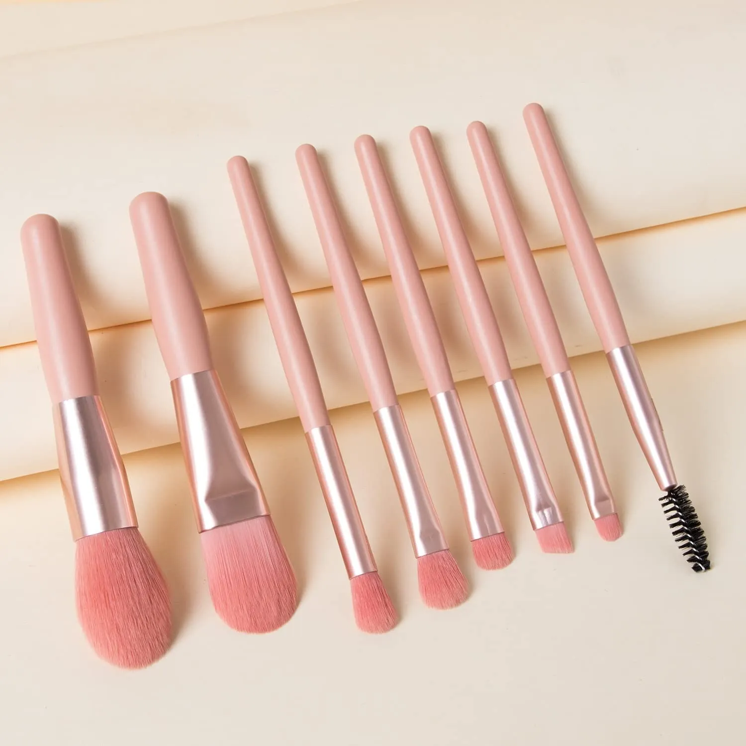 8Pcs Professional Makeup Brushes Cosmetic Powder eye Shadow Foundation Blush Blending Concealer Beauty Make Up Tool(E)