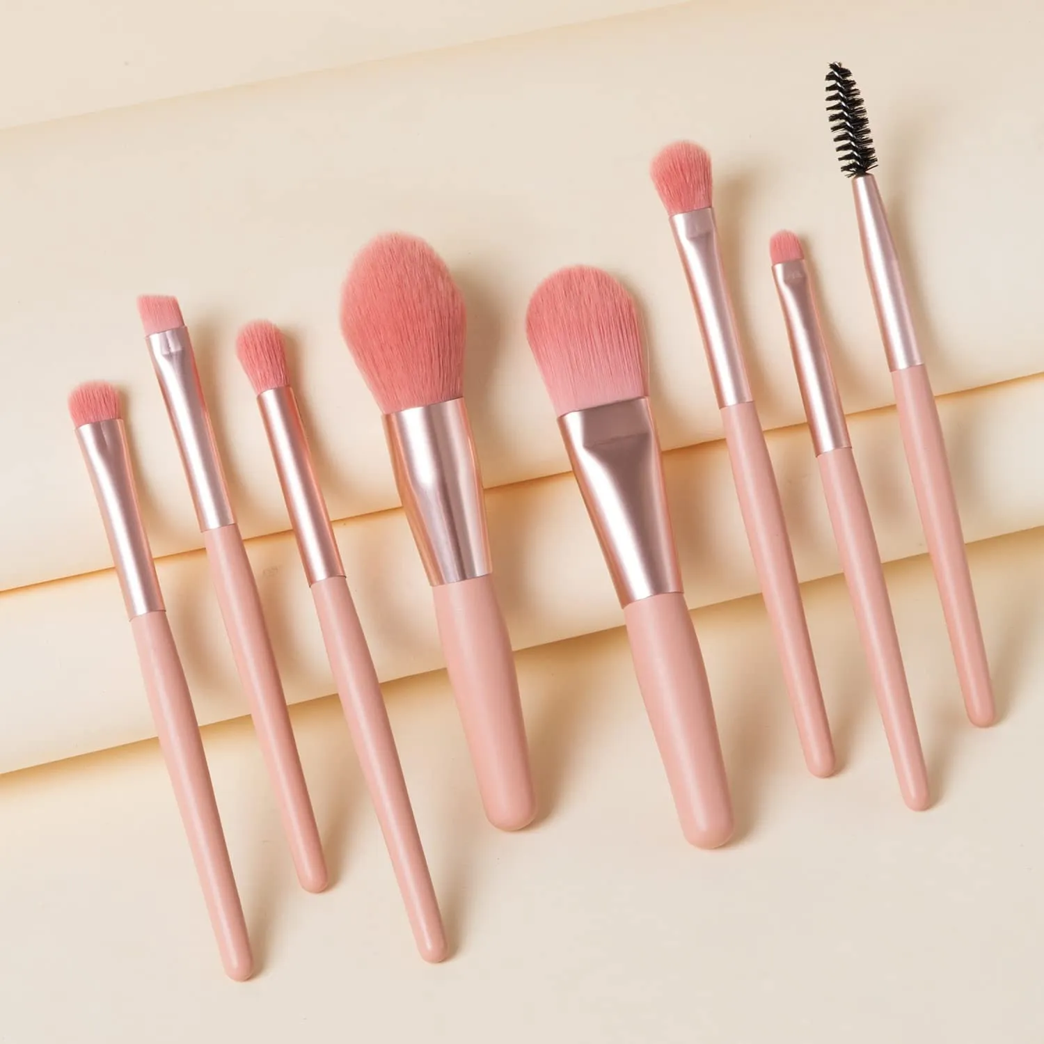 8Pcs Professional Makeup Brushes Cosmetic Powder eye Shadow Foundation Blush Blending Concealer Beauty Make Up Tool(E)