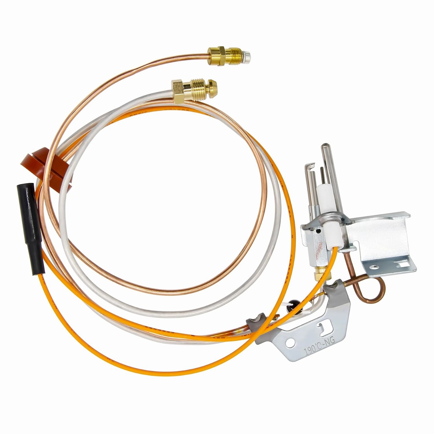 9003542 Pilot Assembly Replacement for Natural Gas Water Heater Compatible with Kenmore A.O.Smith State GS and GSX Natural Gas Water Heater, Replace 100109295 9003542005 18324-190 9003530