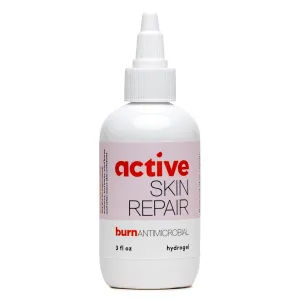 Active Skin Repair First Aid Skin Healing Burn Hydrogel - Natural, Non-Toxic, & No Sting Skin Burn Ointment with Hypochlorus Acid for Immediate Pain Relief, HSA/FSA Eligible, 3 oz
