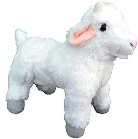 Adore 12" Standing Cashmere The Kid Goat Plush Stuffed Animal Toy