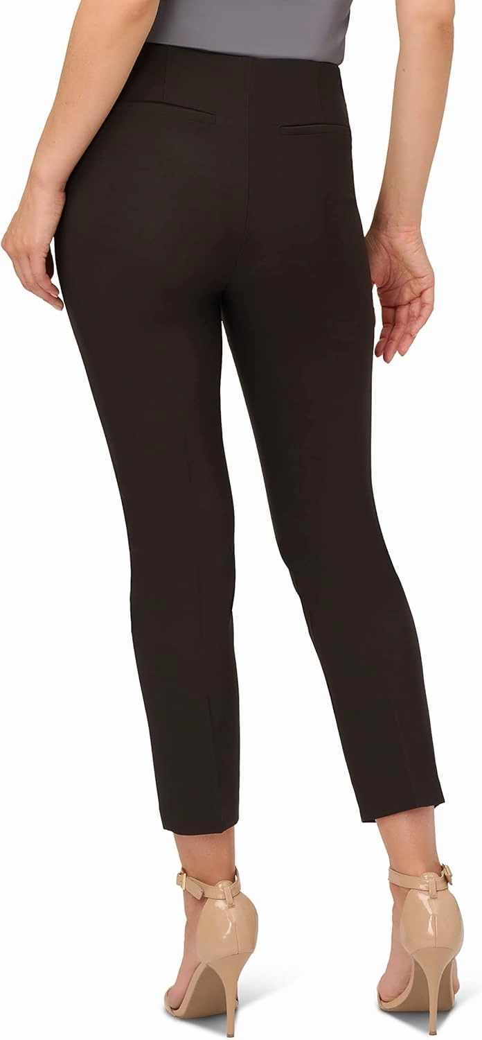 Adrianna Papell Women's Solid Bi-Stretch Pull-on Pant