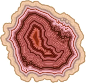 Agate Wood-Art Mind Exercise Challenge for Adults, 180 Piece, Unique Shape, Laser Cut, Challenging Activity, 8.00 x 0.25 in - Pink