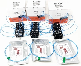 AirFly Heavy Surf 6-Loop Crab Trap for Fishing Poles – Lead-Free, USA-Made, Premium Durable Loops – Ideal for Dungeness, Blue, Rock Crabs – Includes Bait & Reserve Loops