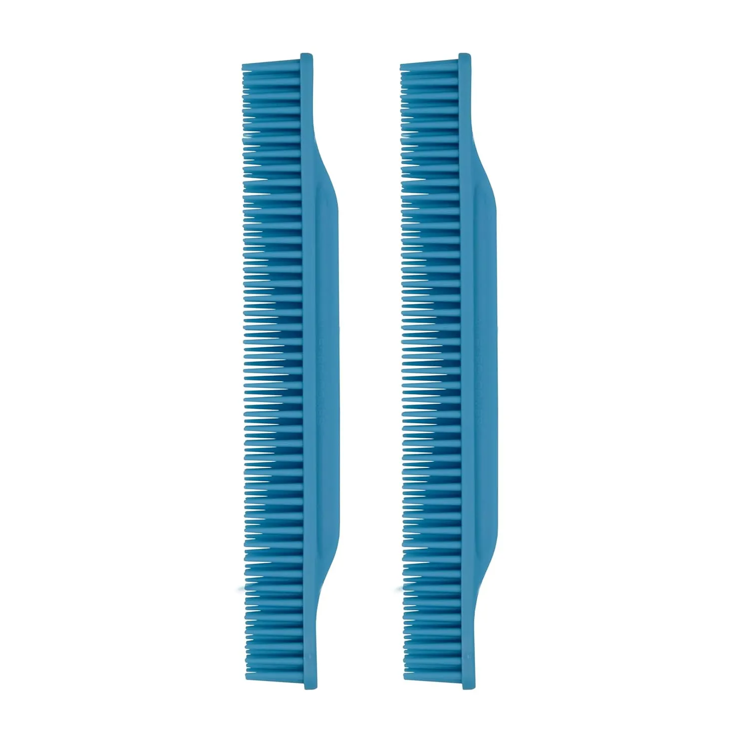 Allegro Combs #70 Wide Tooth Combs Defining Brush Comb 3-Row Wide Tooth For Curly Hair Comb For Women Curly Hair, Hair Stylists Hair Comb 2 Piece (Baby Blue)