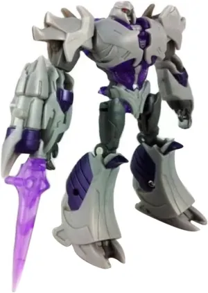 Alloy Deformation Car Robots TFP Prime Manual Assemble Action Figure Desktop Decoration Gifts Limited Edition, Multicolor （Megatron）