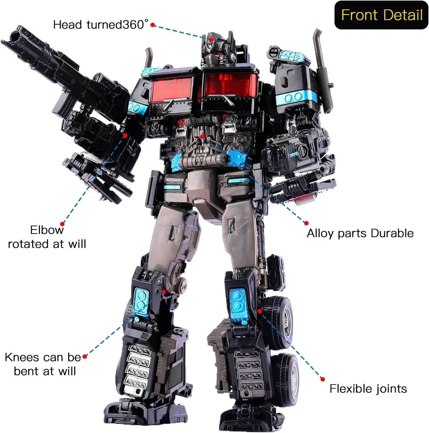 Alloy Deformation Robot Toys, Action Figure Deformation Car Model for Kids Boys and Girls Gift