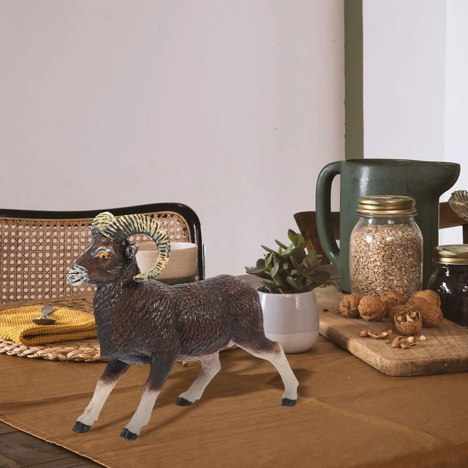Animal Toys Animal Plastic Animals Figures, African Wildlife Model Mini, Plastic Animal Model for 1pc ()