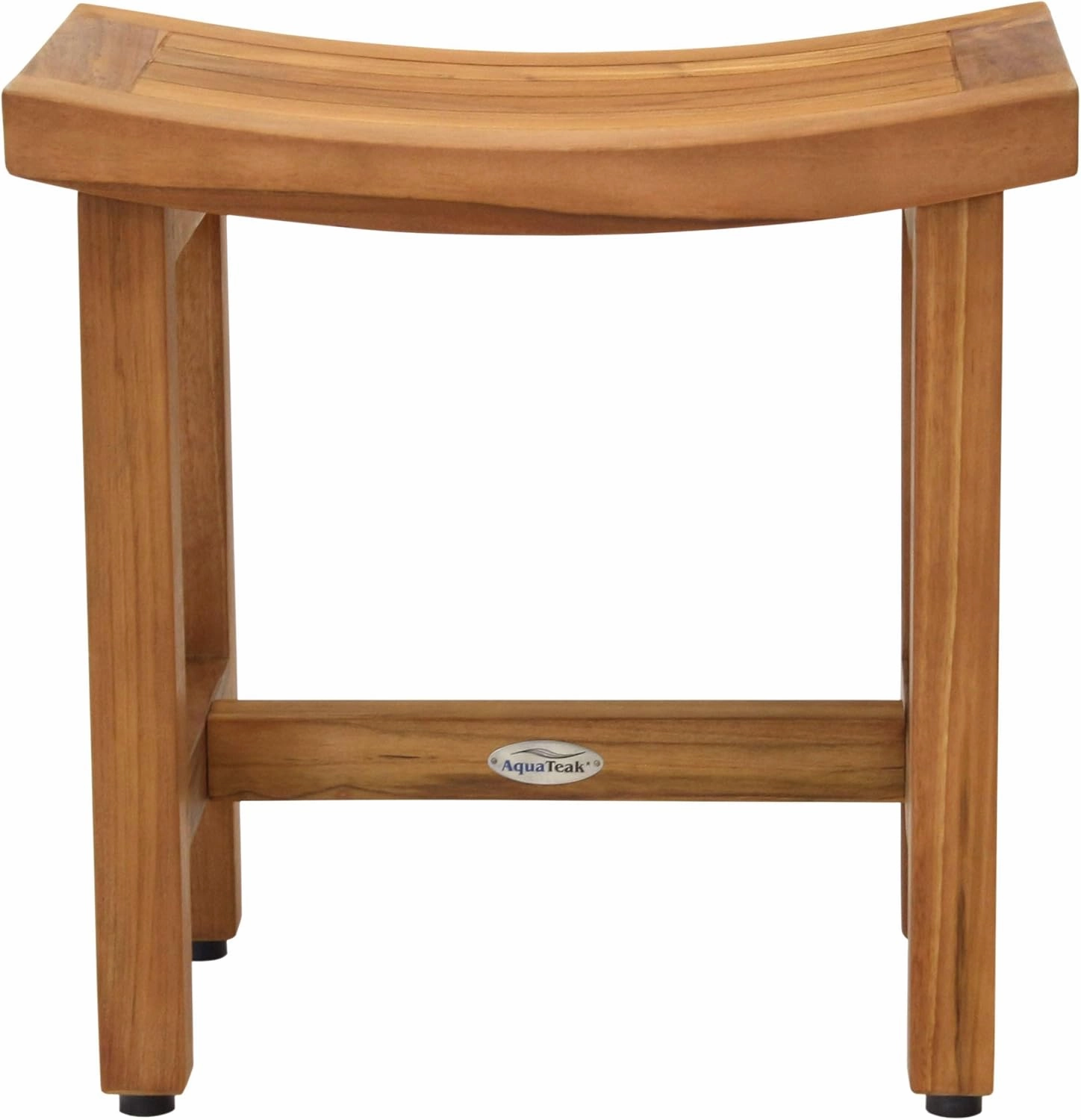 AquaTeak Patented 18" Sumba Lotus Teak Shower Bench