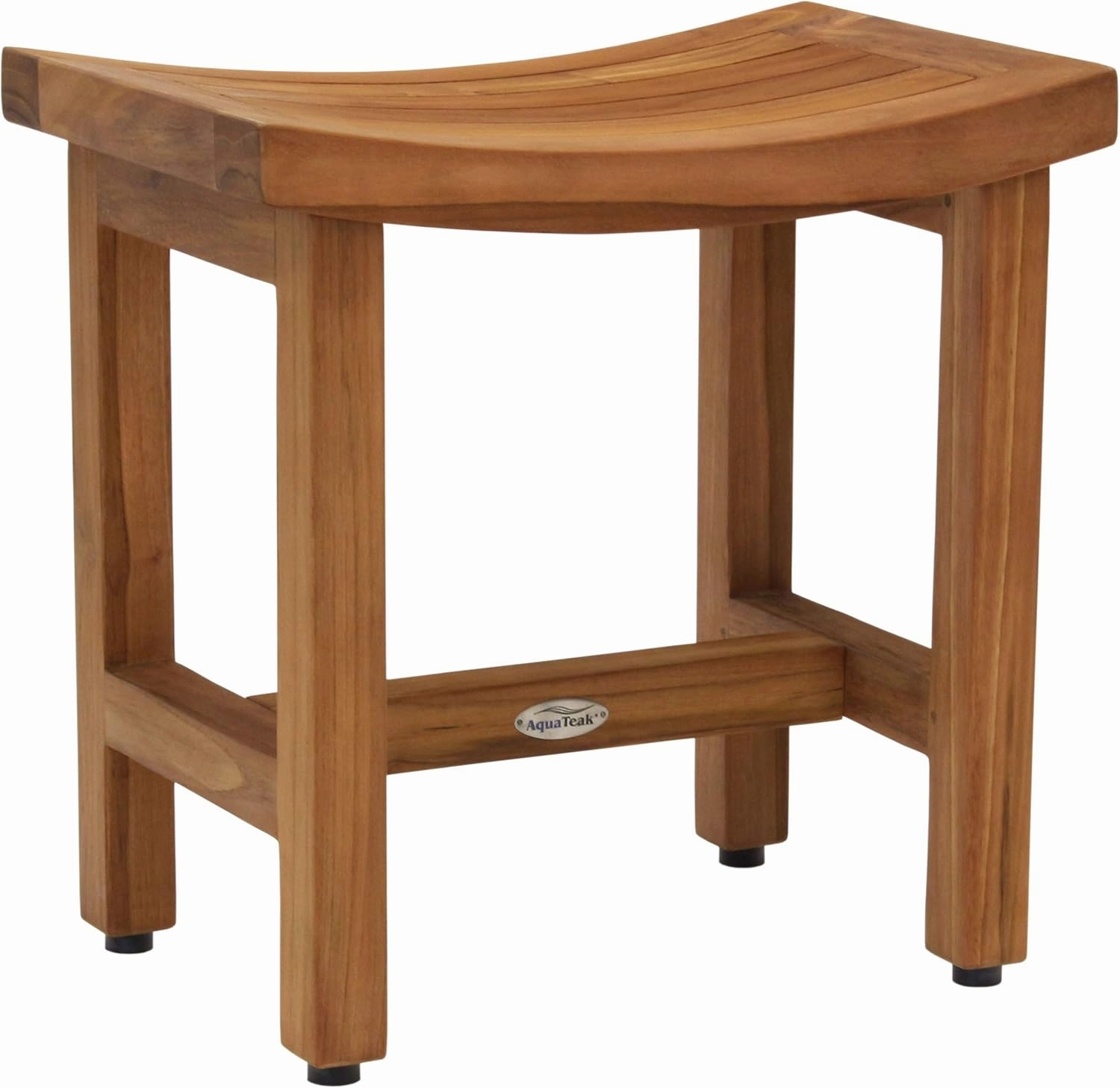 AquaTeak Patented 18" Sumba Lotus Teak Shower Bench