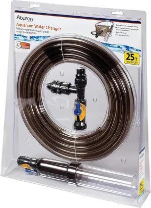 Aqueon Aquarium Fish Tank Water Changer With 25 Foot Hose