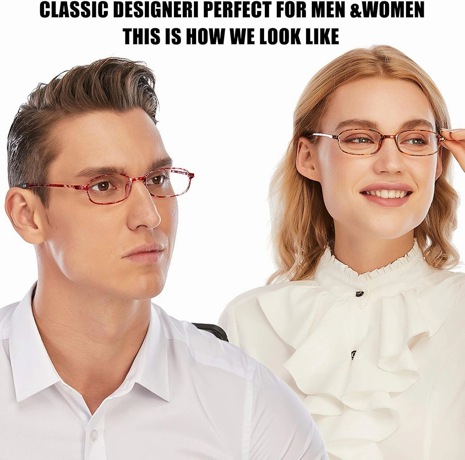 AQWANO 2 Pack Blue Light Blocking Computer Reading Glasses UV Protection Flexible TR90 Frame Lightweight Readers Glasses for Women Men  2.25