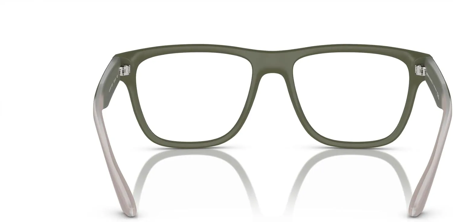 Armani Exchange Men's Ax3105 Square Prescription Eyewear Frames